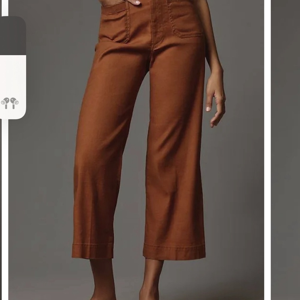 Anthropologie Maeve Colette Linen Pants